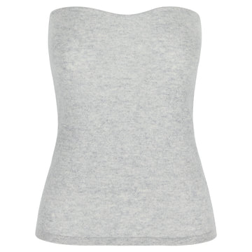 Eva Cashmere Top Grey